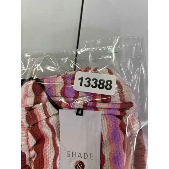 Shade & Shore Women's Multicolor Medium Bandeau Swim Top Padded - Picture 10 of 10